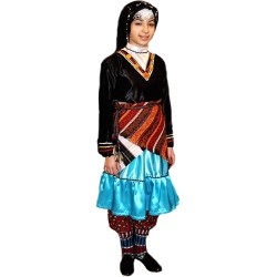 Karadeniz Kostümü Horon Kıyafeti Kız Çocuk Yöresel Kostümleri