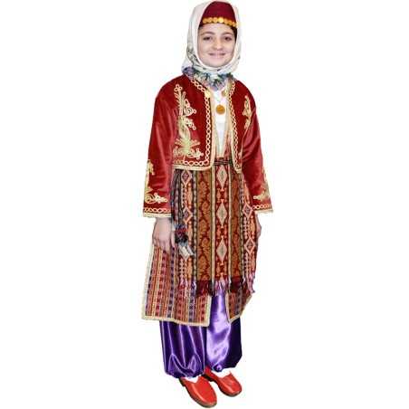 Silifke Local Girl Child Costume