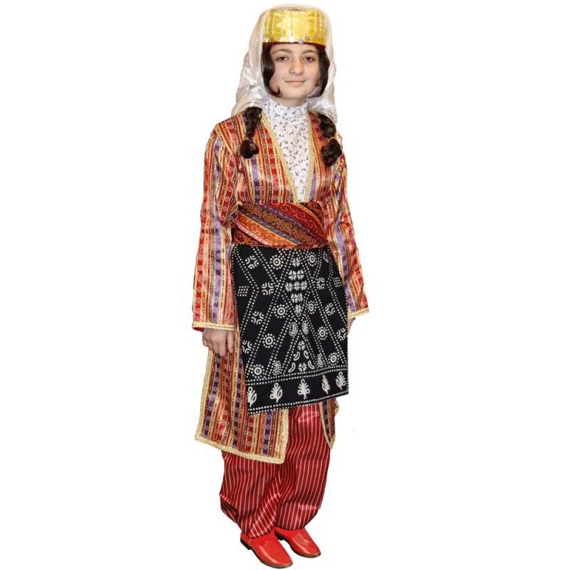 Adiyaman Local Girl Child Costume