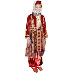 Yozgat Yöresel Kız Çocuk Kostümü